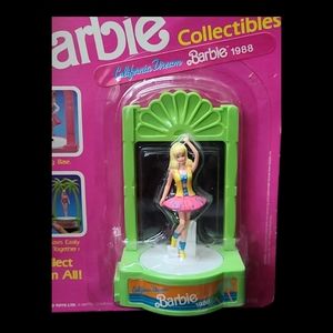 Vintage Mattel Miniature Barbie Collectibles "California Dream Barbie 1988"